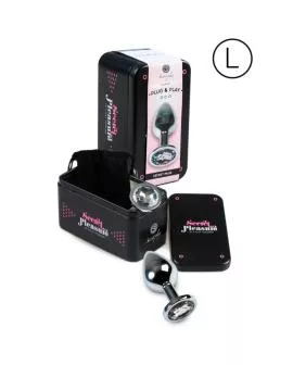 Secretplay Analplug Größe L - Klar Transparent
