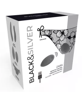BLACK&SILVER - ZARA-STIMULATOR MIT FERNBEDIENUNG UND KOSTENLOSEM HÖSCHEN