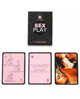 SECRETPLAY Sex-Spielkarten - Erotisches Kartenspiel (ES/EN)