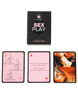 SECRETPLAY Sex-Spielkarten - Erotisches Kartenspiel (ES/EN)
