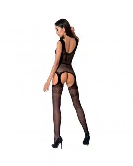 PASSION - WOMAN BS062 BODYSTOCKING SCHWARZ EINE GRÖSSE