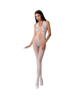 Passion Woman BS065 - Weißer Bodystocking Eine Größe