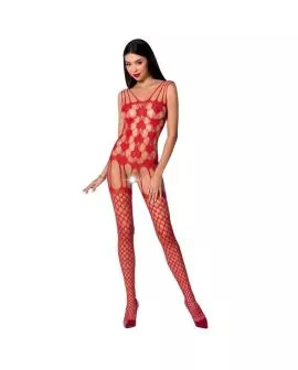 PASSION - WOMAN BS067 ROTER BODYSTOCKING, EINE GRÖSSE