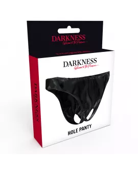 DARKNESS - UNISEX-HÖSCHEN MIT ÖFFNUNG, EINHEITSGRÖSSE