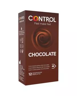 Control Adapta Schokoladen-Kondome - 12 Stück