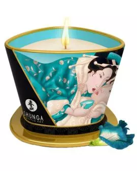 SHUNGA Island Blossoms Massagekerze 170 ml - Erotik