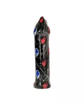 ALL BLACK - DILDO 24 CM