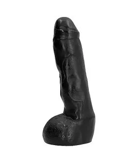 ALL BLACK - Realistischer Anal-Dildo 20 cm