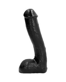 ALL BLACK - Realistischer Anal-Dildo 23 cm