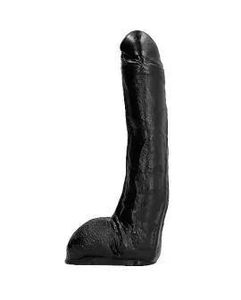 All Black - Gebogener Dildo 29 cm Curvado