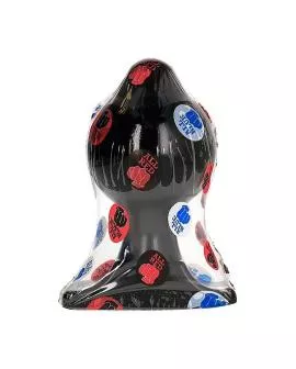 ALL BLACK - STECKER 17,5 CM 10 ANCHO