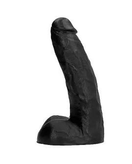 All Black Dong 22 cm - Schwarzer Erotik-Dildo