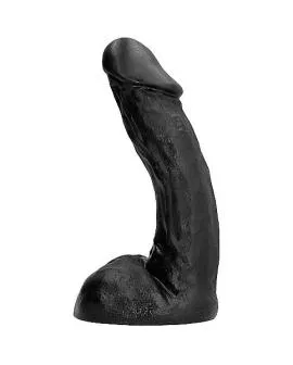 All Black Dong 28 cm - Schwarzer Dildo 28 cm