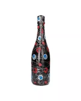 ALL BLACK - Große Schwarze Erotikflasche 39,5 cm