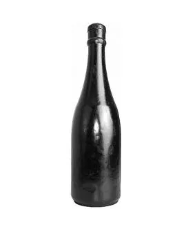 ALL BLACK - Große Schwarze Erotikflasche 39,5 cm