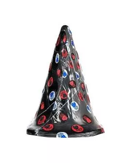 ALL BLACK - DREIECKIGER STECKER 30 CM