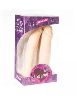 PINK ROOM - ARTHUS REALISTISCHER DOPPELDILDO FLEISCH 17CM/15,5CM