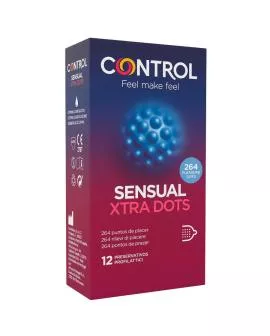 Control - Xtra Dots Noppenkondome 12 Stück