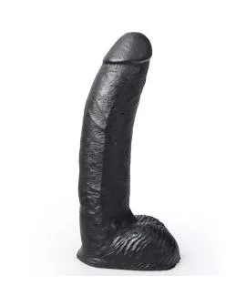 HUNG SYSTEM - REALISTISCHER DILDO SCHWARZ FARBE GEORGE 22 CM
