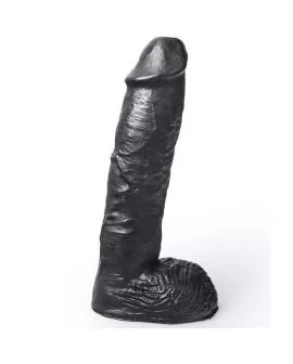 Hung System - Realistischer Dildo Mickey Schwarz 24 cm