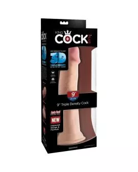 King Cock - Dreifacher Dichte-Hahn 23 cm