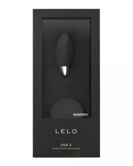 LELO Lyla 2 Insignia Design Edition - Schwarzes Massager-Ei