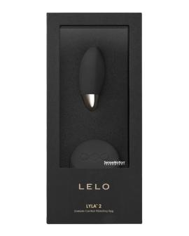 LELO Lyla 2 Insignia Design Edition - Schwarzes Massager-Ei