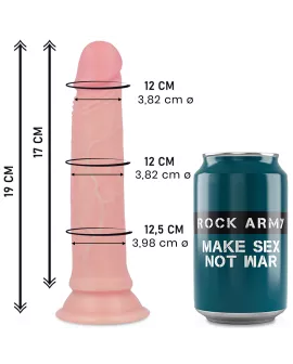 ROCKARMY Premium Avenger Realistischer Dildo 19 cm - 3,98 cm