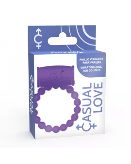 CASUAL LOVE - 25 PAAR-VIBRATORRING VIOLETT