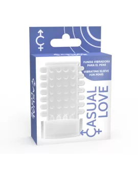 CASUAL LOVE - RING TRANSPARENT VIBRATOR PENIS COVER