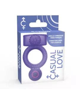 CASUAL LOVE - RING DOPPELTER GENUSS LILA RING