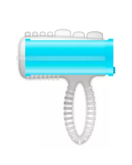 Casual Love - Blaue Vibrierende Ringzunge