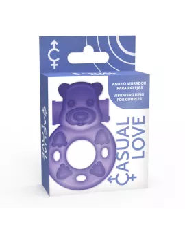CASUAL LOVE - 26 LILAC BUNNY VIBRATOR RING