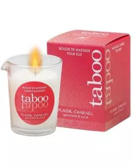 RUF Taboo - Massagekerze Plaisir Charnel Kakaoblüten-Aroma