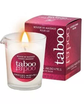 RUF Taboo-Massagekerze für Ihn - Ardent Farn-Aroma