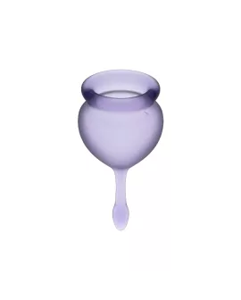 Satisfyer - Feel Good Menstruationscup Lila 15+20 ml