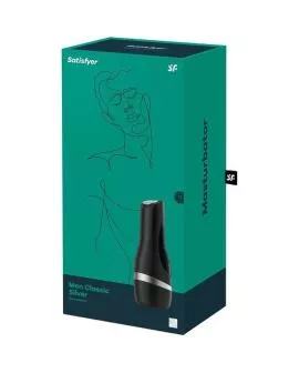 SATISFYER - MASTURBADOR MEN CLASSIC SILBER