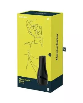 SATISFYER - MASTURBADOR MEN CLASSIC SCHWARZ