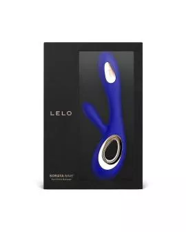 LELO Soraya Wave Vibrator Rabbit - Mitternachtblau