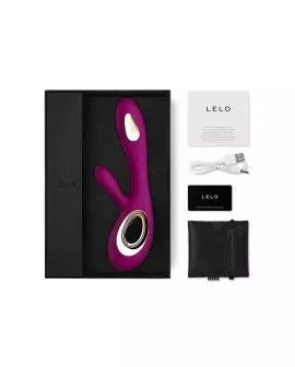 LELO Soraya Wave Hasenvibrator - Deep Rose