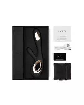 LELO Soraya Wave - Kaninchen Vibrator Schwarz