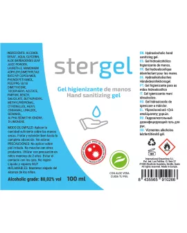 STERGEL - Händedesinfektionsgel Aloe Vera 100 ml