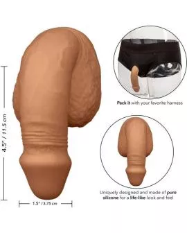 Calexotics - Silikon-Penis 12,75 cm Karamell