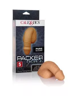 Calexotics - Silikon-Penis 12,75 cm Karamell