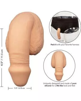 Calexotics Silikon-Penis 12.75 cm - Fleischfarben