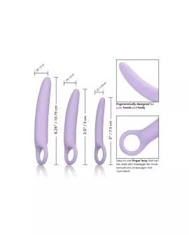 CALEXOTICS - DR. LAURA BERMAN ALENA SET MIT 3 SILIKON-DILATATOREN