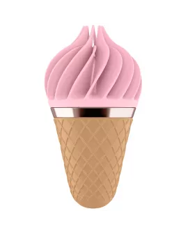 SATISFYER - SÜSSES LECKER SPINNATOR BRAUN & ROSA