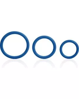 Calexotics Tri-Rings Blau - Erotik Vibrationsring