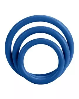Calexotics Tri-Rings Blau - Erotik Vibrationsring