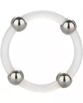 Calexotics - Stahperlen-Silikonring in Größe L